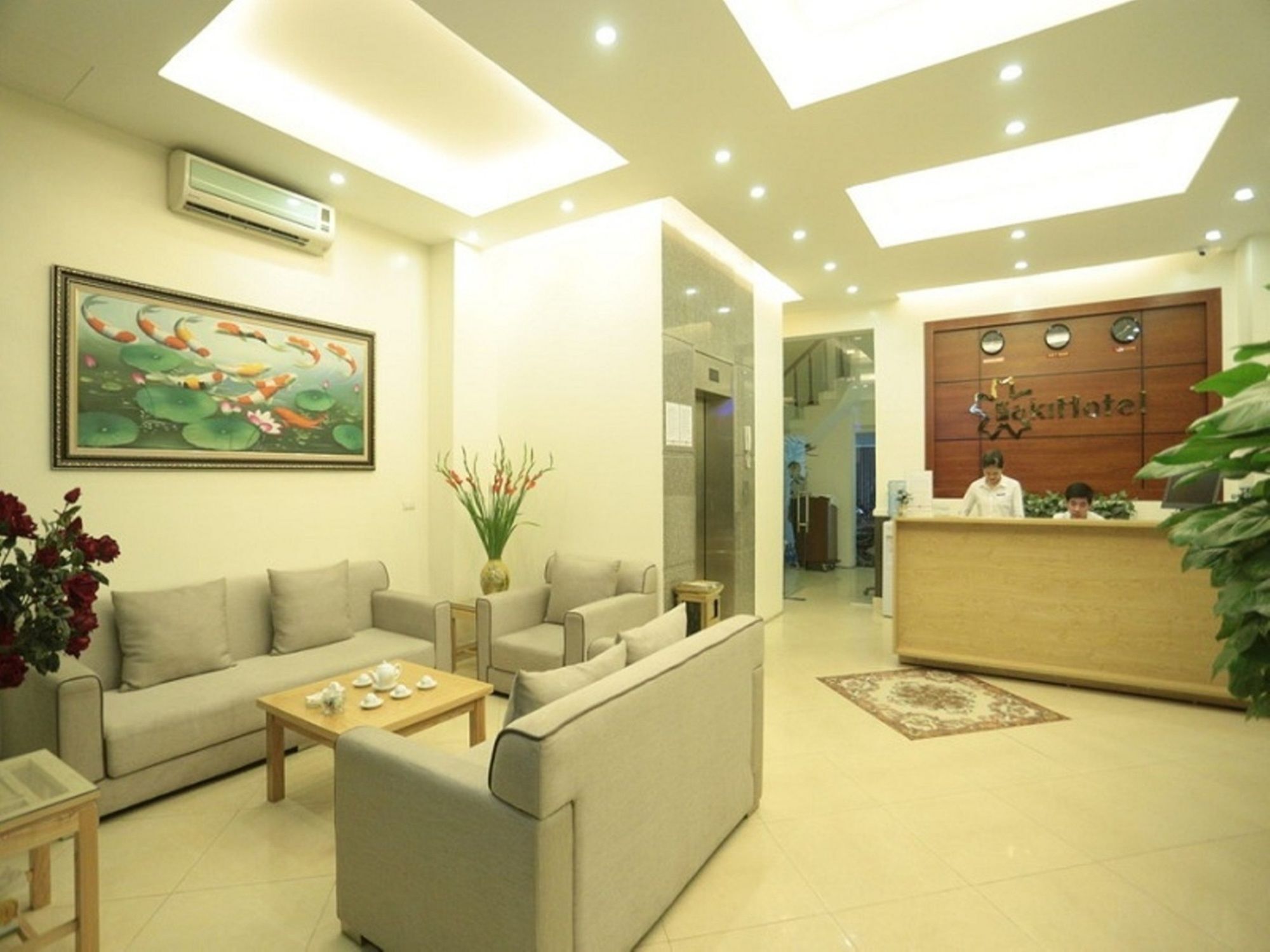 Oyo 210 Saki Hotel Hanoi Bagian luar foto